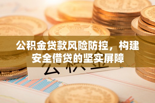 特克斯公积金贷款风险防控，构建安全借贷的坚实屏障