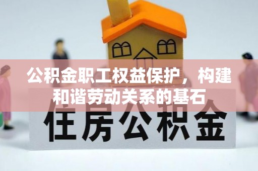 特克斯公积金职工权益保护，构建和谐劳动关系的基石