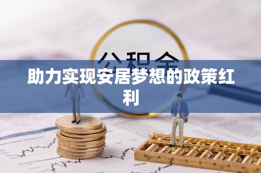 特克斯助力实现安居梦想的政策红利