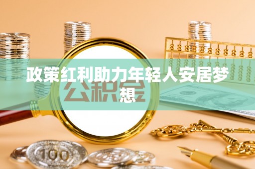 特克斯政策红利助力年轻人安居梦想