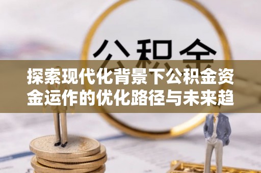 特克斯探索现代化背景下公积金资金运作的优化路径与未来趋势