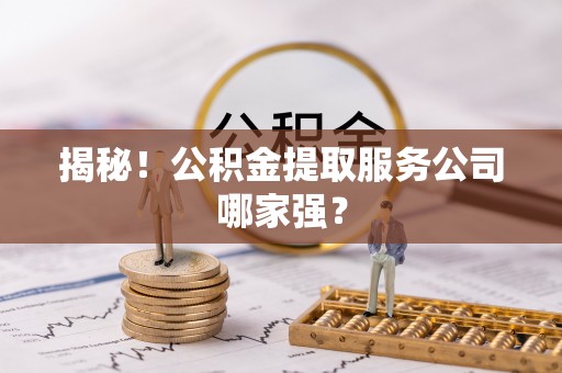 特克斯揭秘！公积金提取服务公司哪家强？