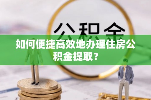 特克斯如何便捷高效地办理住房公积金提取？