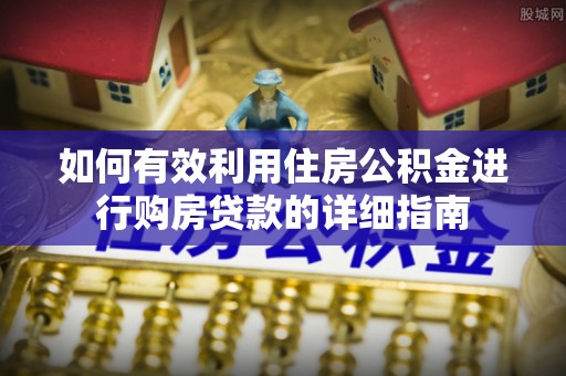 特克斯如何有效利用住房公积金进行购房贷款的详细指南